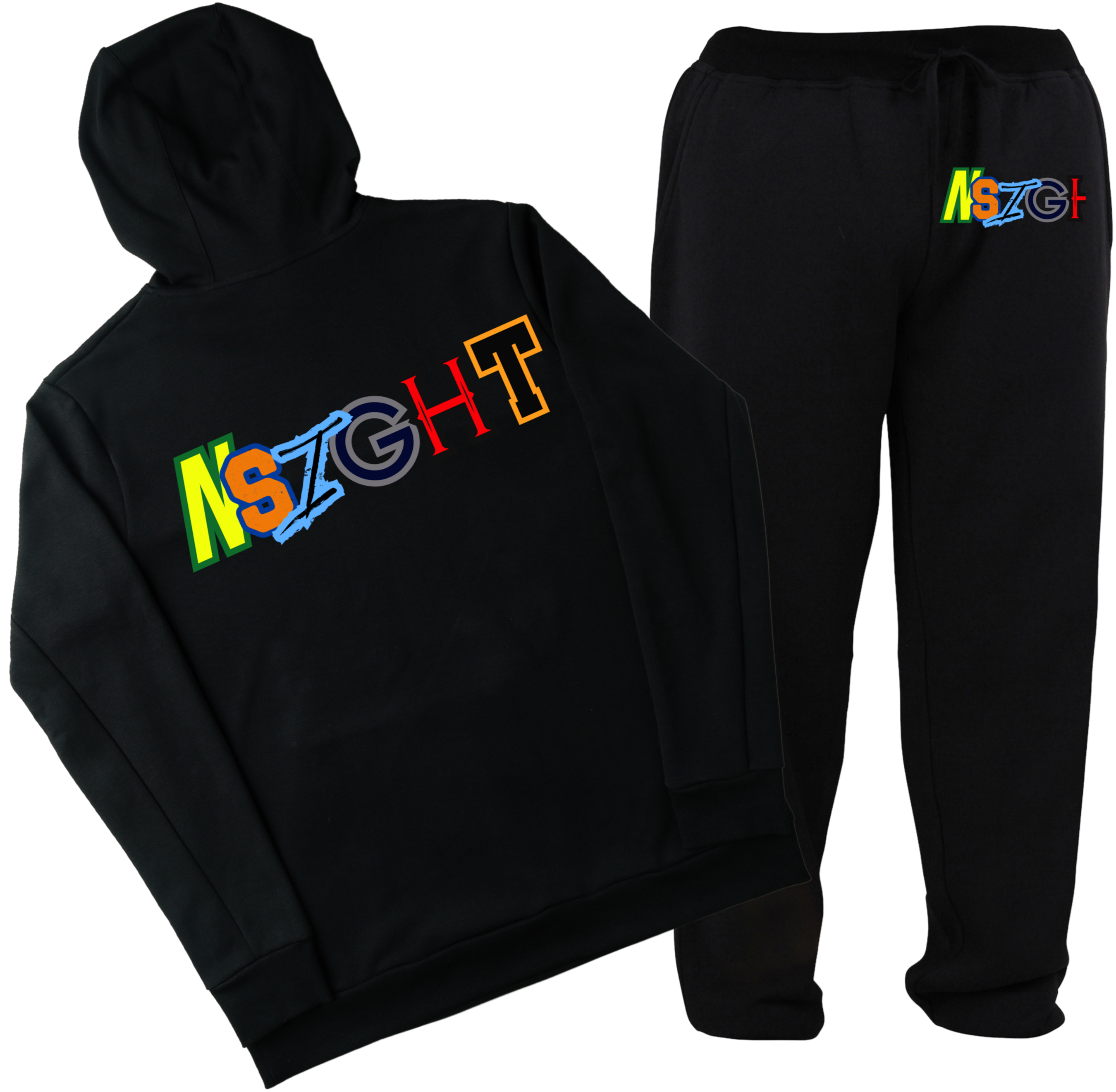 NSIGHT CLASSIC UNISEX Black Sweatsuit