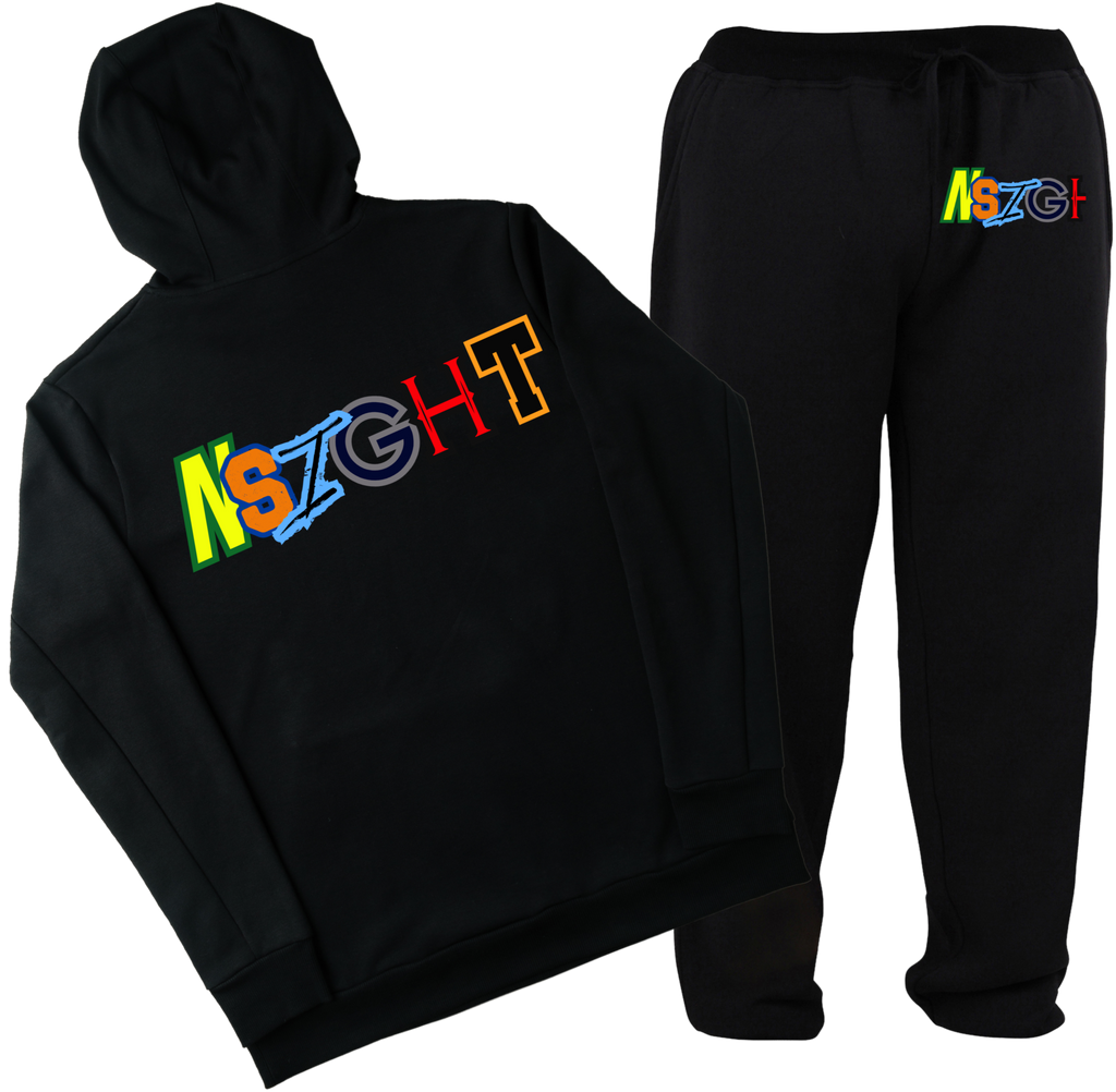 NSIGHT CLASSIC UNISEX Black Sweatsuit