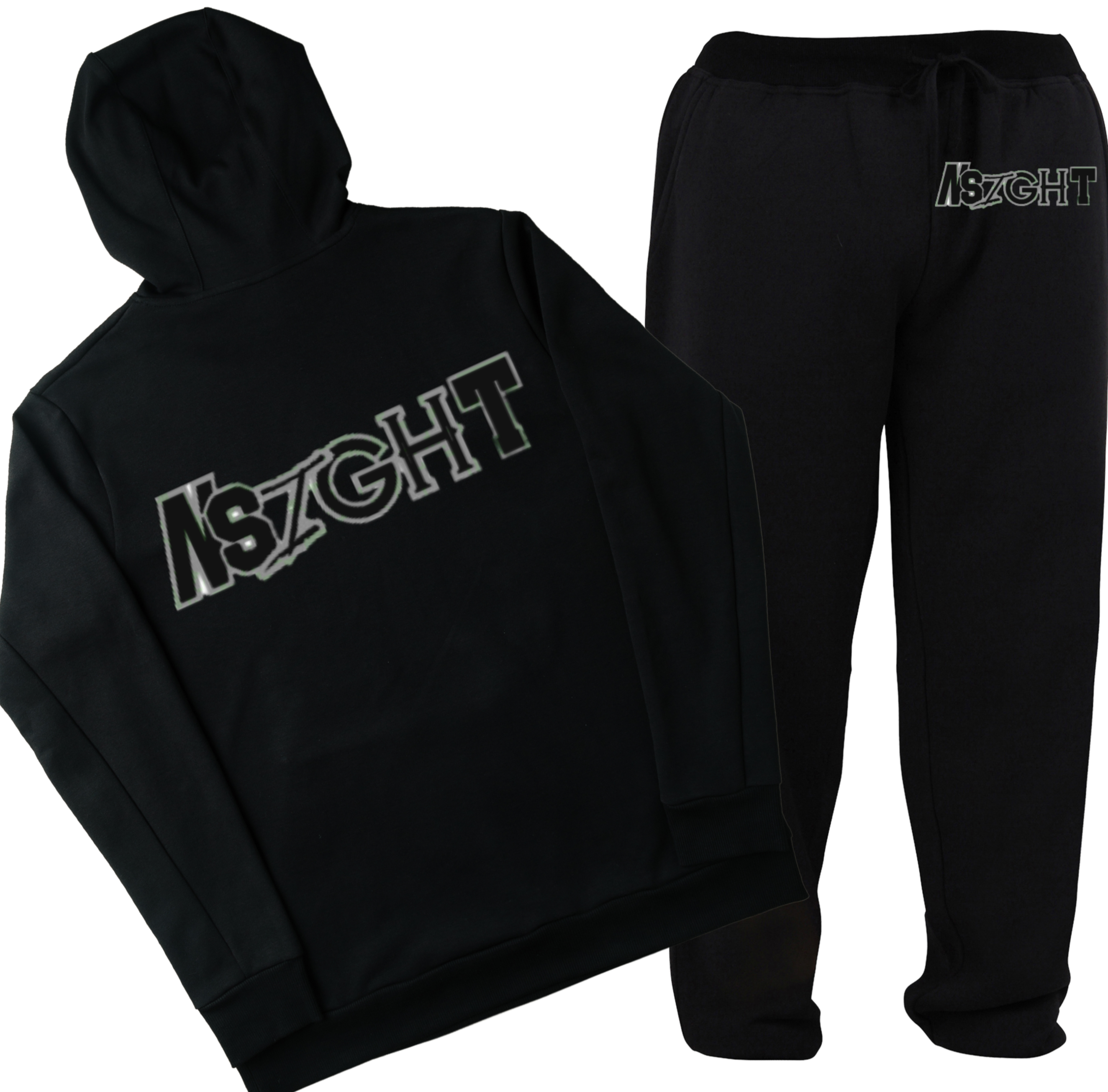 NSIGHT CLASSIC MONO UNISEX Black Sweatsuit