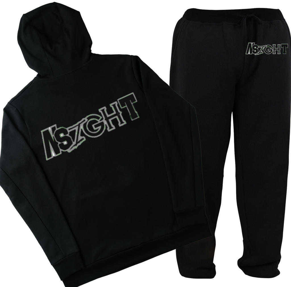 NSIGHT CLASSIC MONO UNISEX Black Sweatsuit