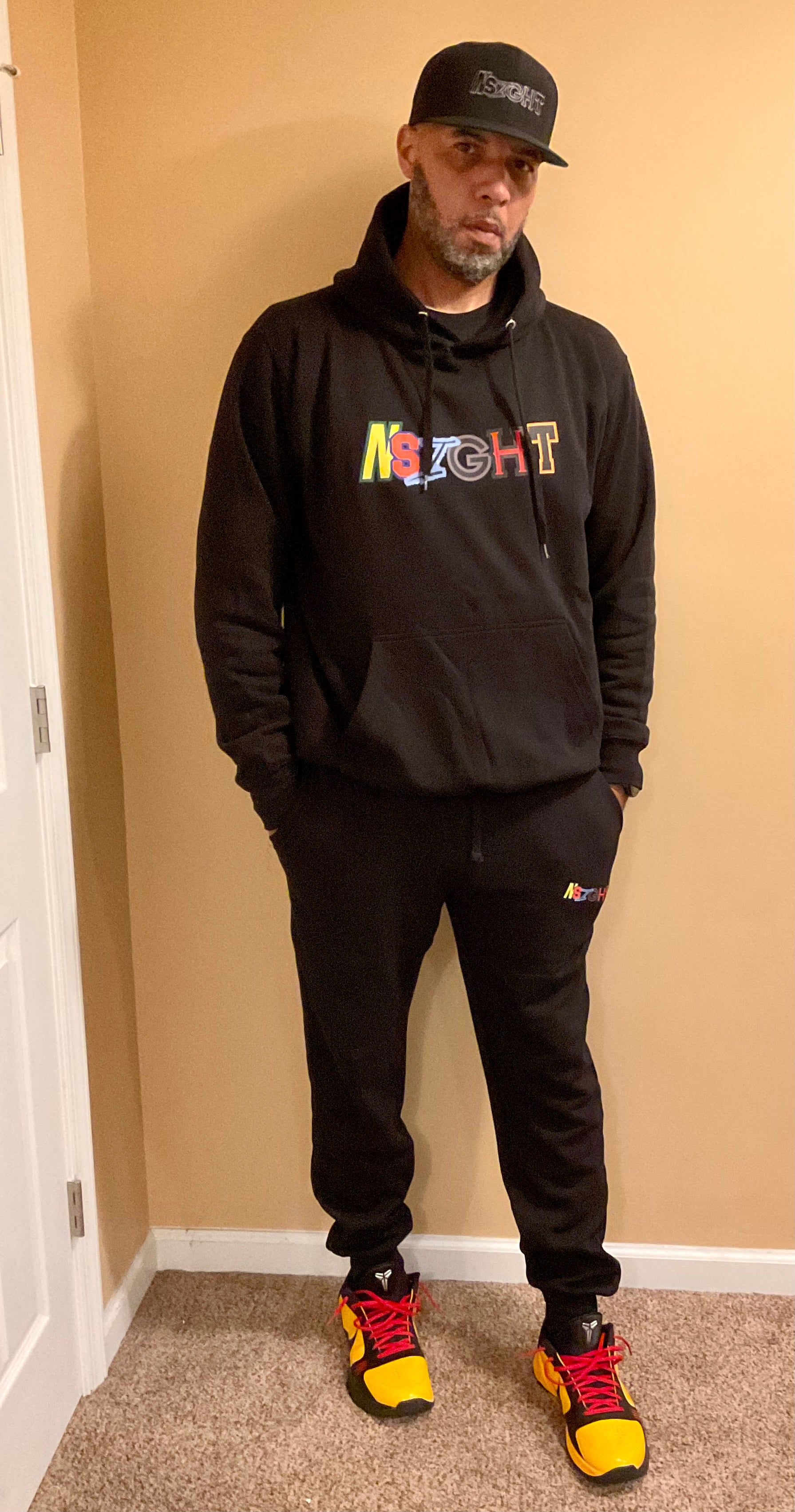 NSIGHT CLASSIC UNISEX Black Sweatsuit