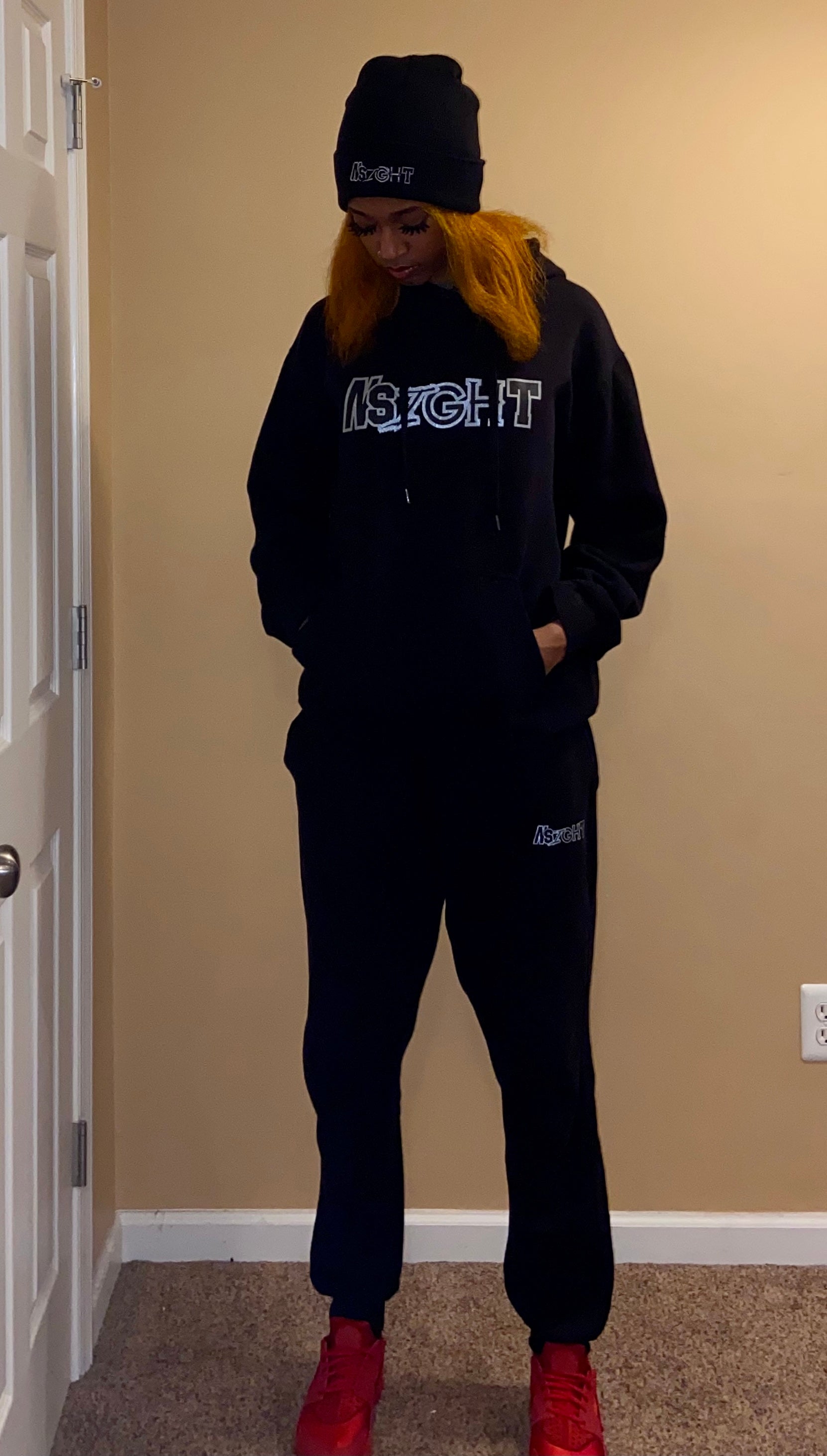 NSIGHT CLASSIC UNISEX Black Sweatsuit